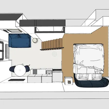 アパート Elegant Studio Lyon Hyper-Centre